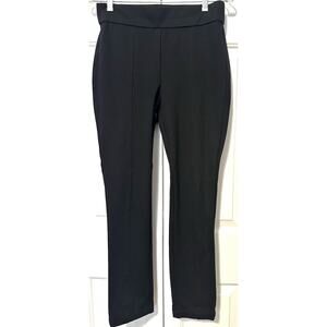 ANNE KLEIN Tummy Control Ponte Pant Black Size Small AB02